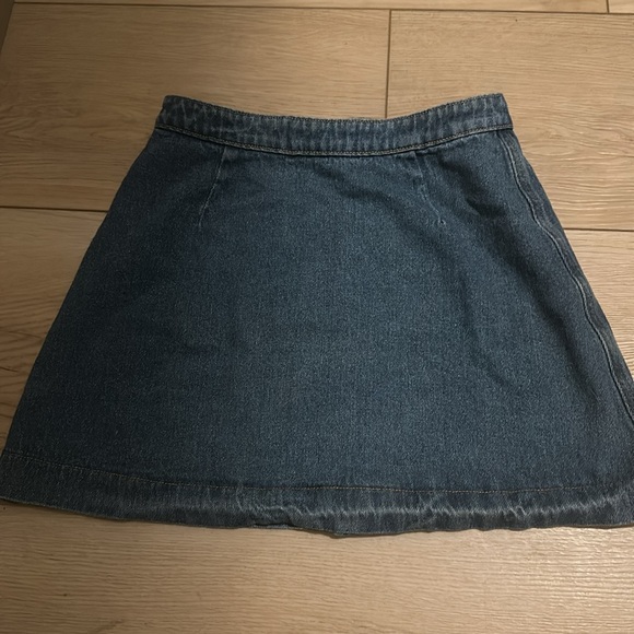 High waisted American Apparel Denim Skirt - Picture 3 of 5